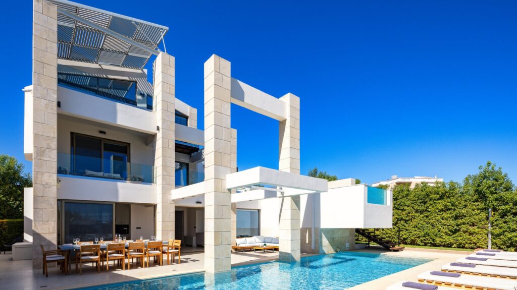 Villa Aro in Saint marina, Chania